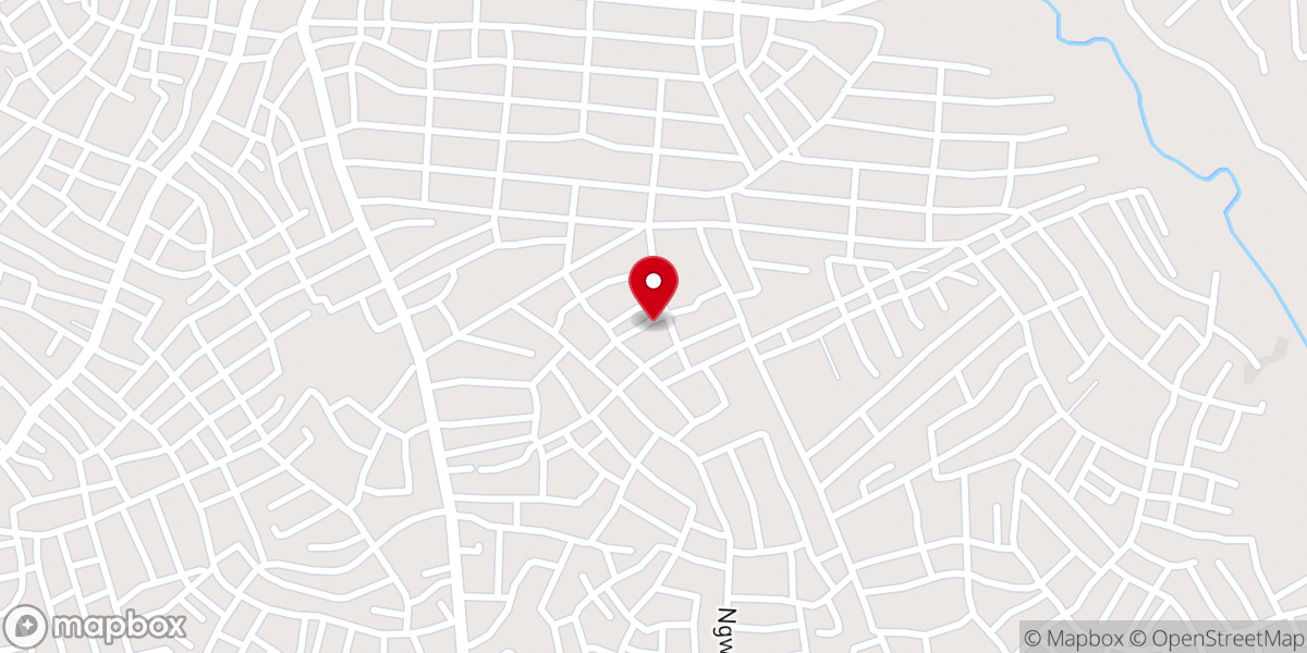 Map showing location of St Charles Methodist Church of Nigeria Aba