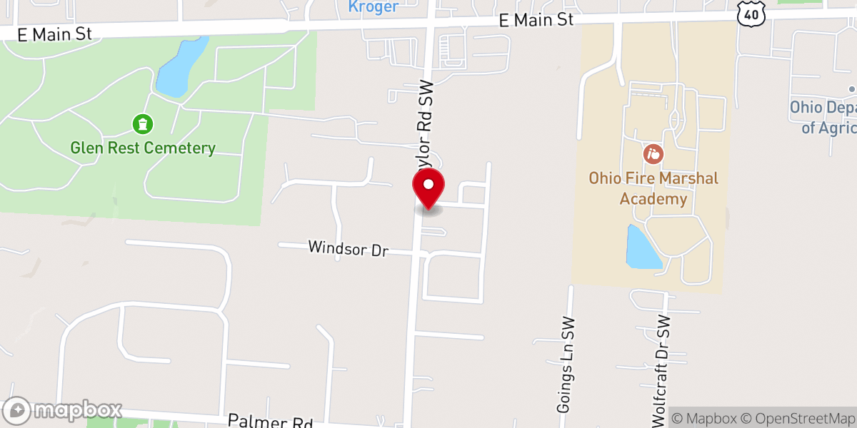 Map showing location of The City Church - Reynoldsburg