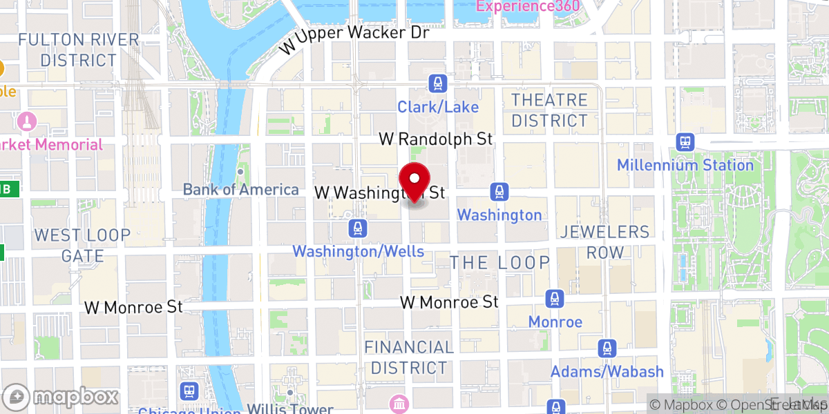Map showing location of I Am Temple of Chicago Inc