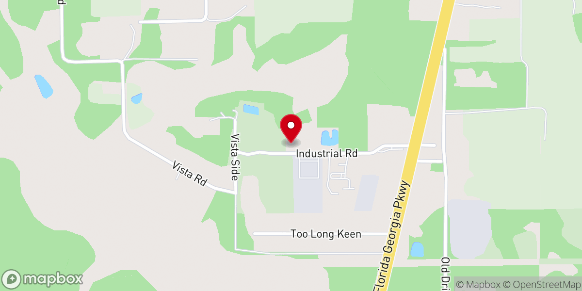 Map showing location of Pop's Sanitation Services
