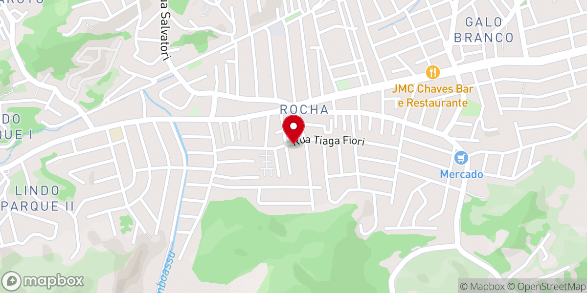 Map showing location of Paróquia São Judas Tadeu
