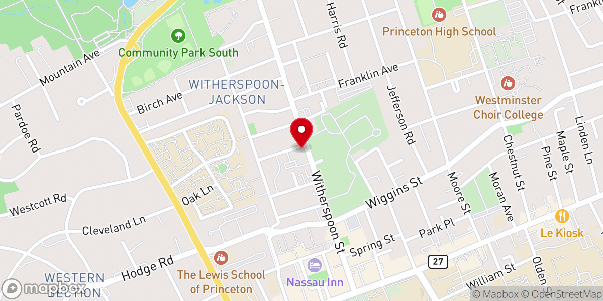 Map showing location of Mt Pisgah Ame Church