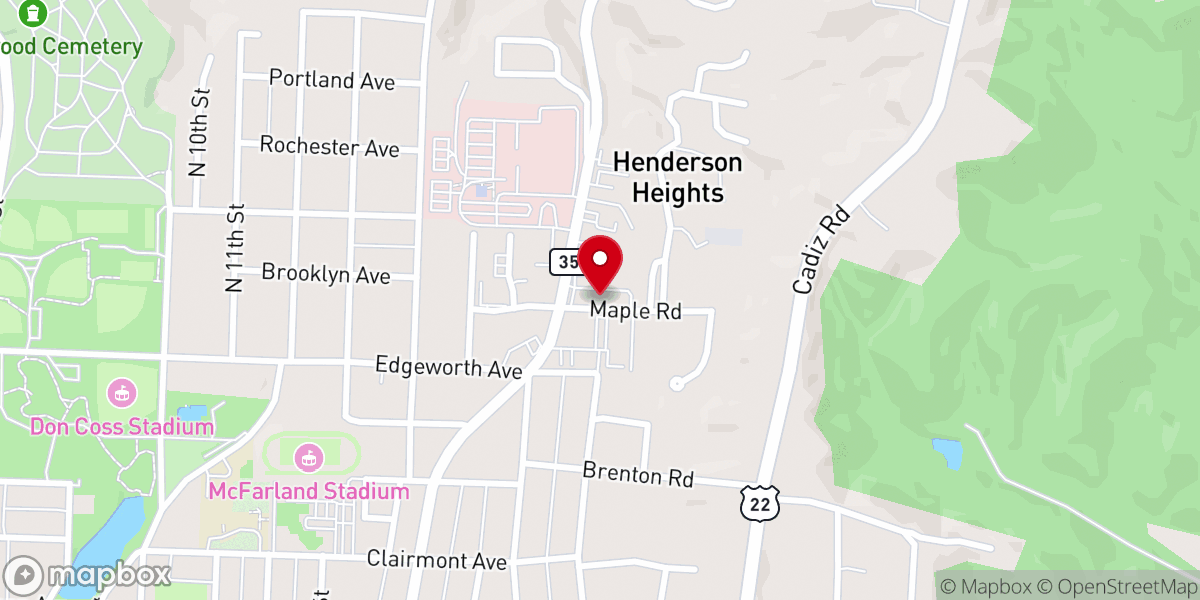 Map showing location of Newpointe Community Church