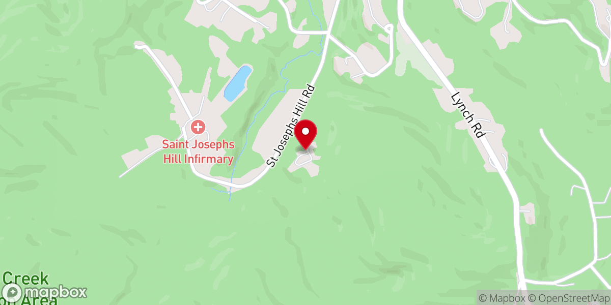 Map showing location of Black Madonna Shrine and Grottos