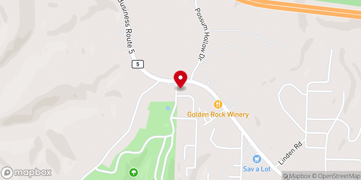 Map showing location of The Highlander Public House