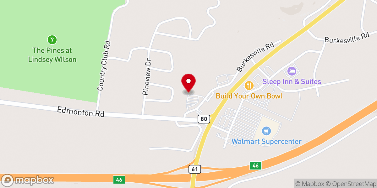 Map showing location of 3trees Church Columbia