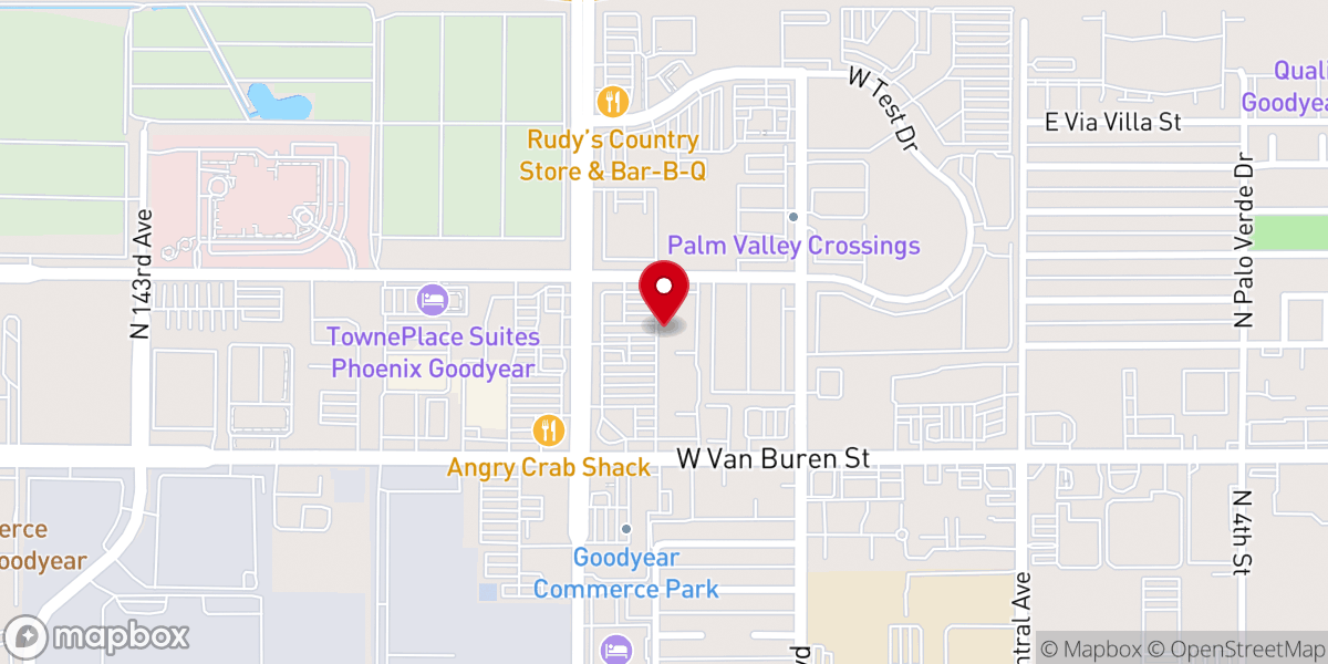 Map showing location of PVC Kids