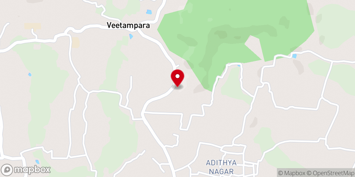 Map showing location of St. Joseph's Forane Church Ottapalam,