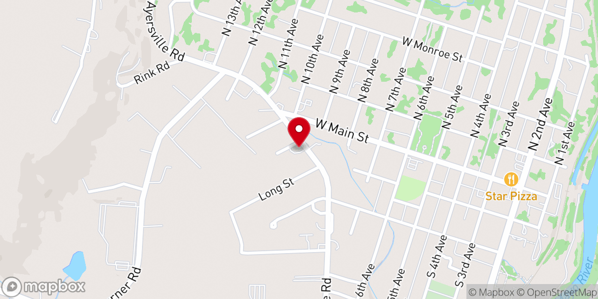 Map showing location of Souls' Harbour Church of Mayodan - Food Distribution Center