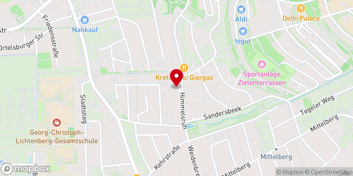 Map showing location of Stephanus-Kirchengemeinde Göttingen