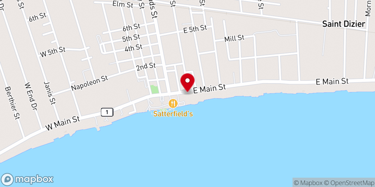 Map showing location of Pointe Coupee District Atty