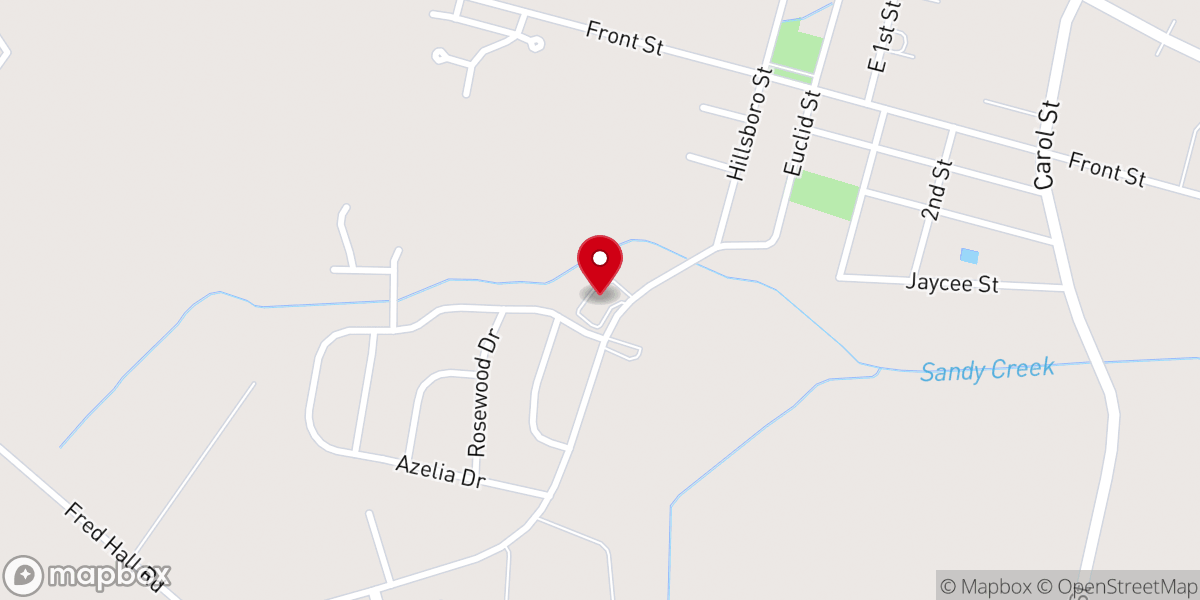 Map showing location of Stedman Christian Child Care