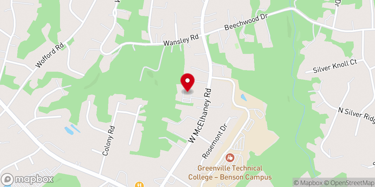 Map showing location of Korean Free Presbyterian Church