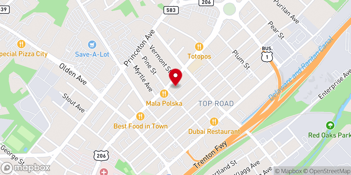 Map showing location of St. Michael's