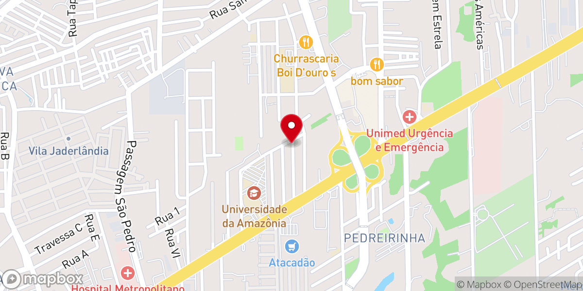 Map showing location of Assembleia de Deus - Coqueiro - Antioquia