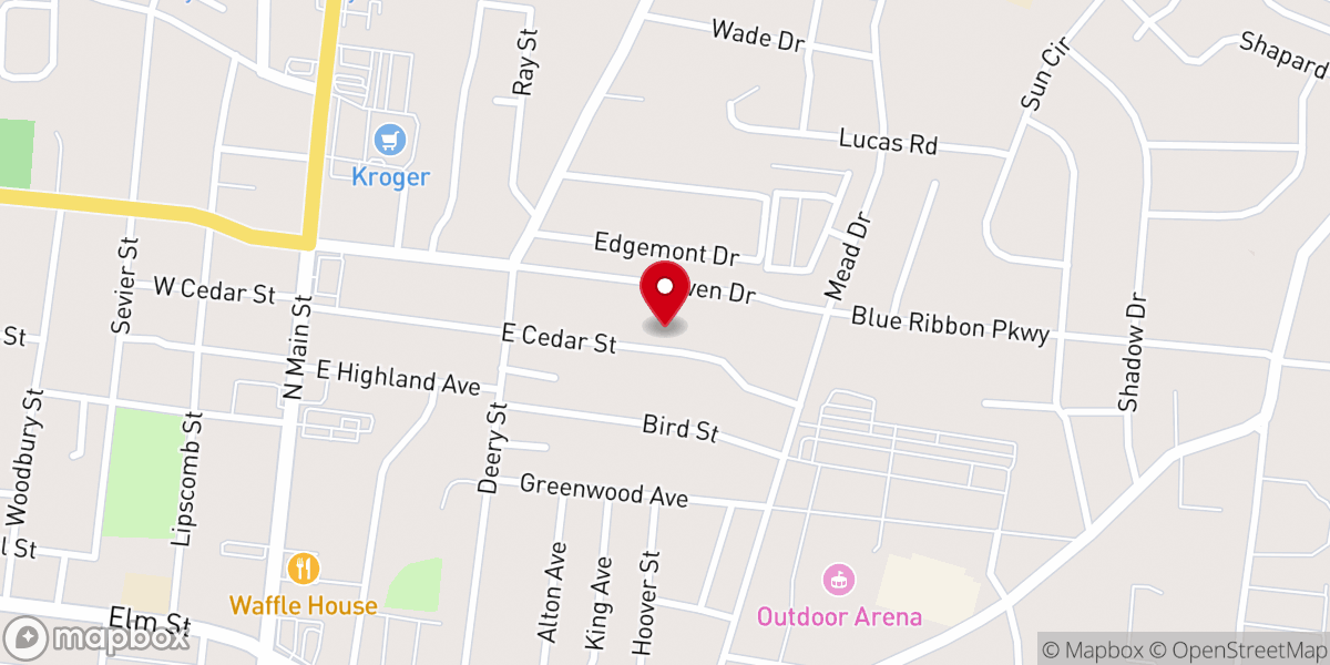 Map showing location of Whosoever Will Pentecostal Church