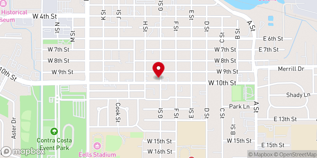 Map showing location of Antioch Apostolic Assembly