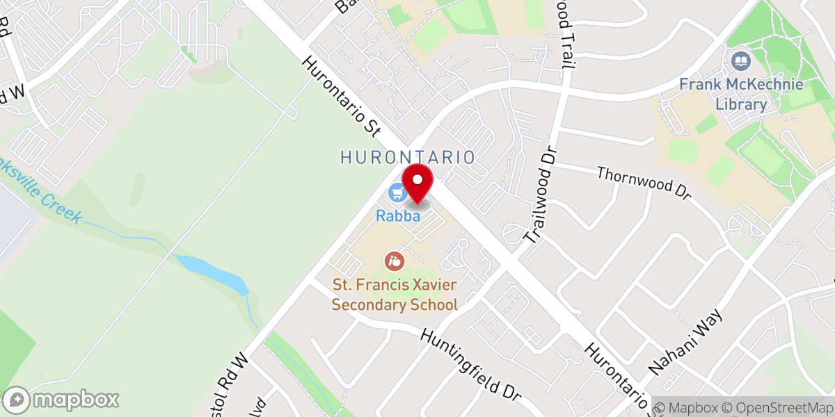 Map showing location of Saviour of the World Chinese Catholic Church