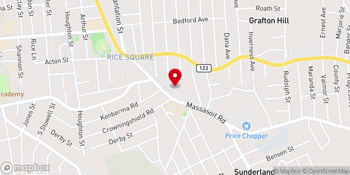 Map showing location of Our Lady of Mount Carmel and Our Lady of Loreto Parish