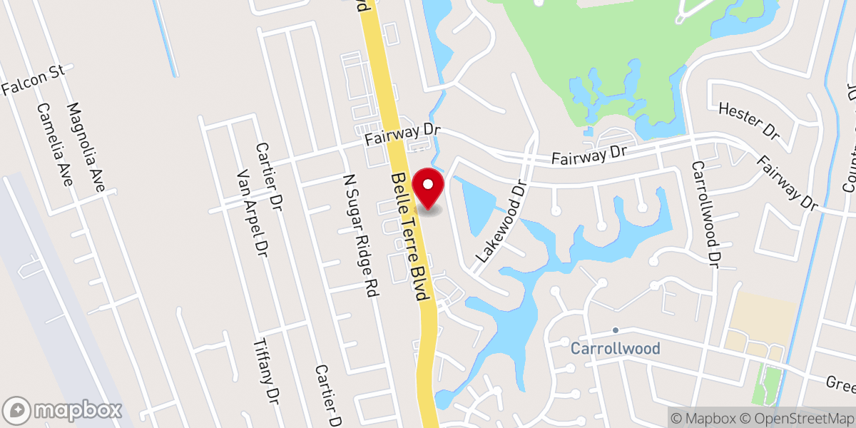 Map showing location of St John United Way