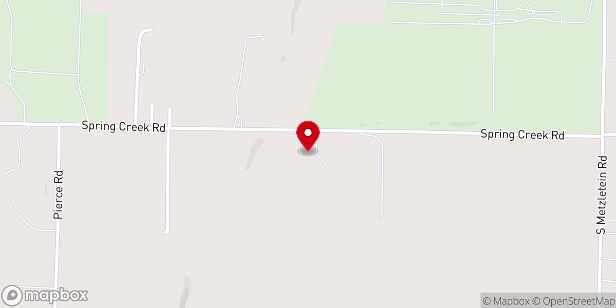 Map showing location of Comer Bob