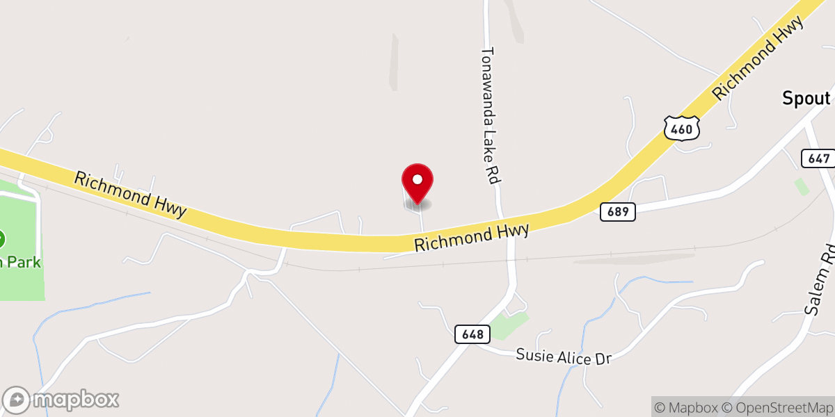 Map showing location of Freedom Word Church