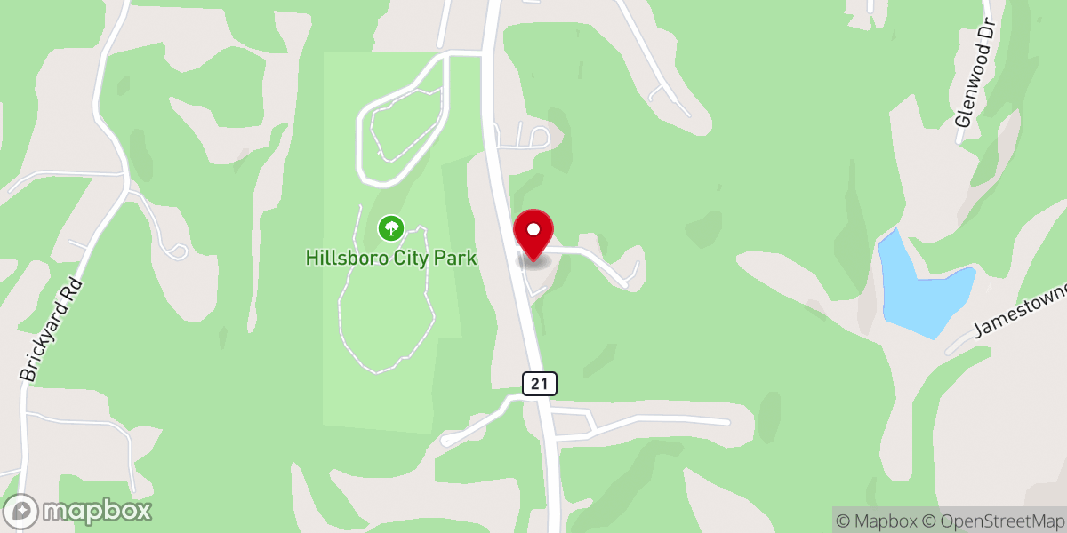 Map showing location of Peace Tabernacle