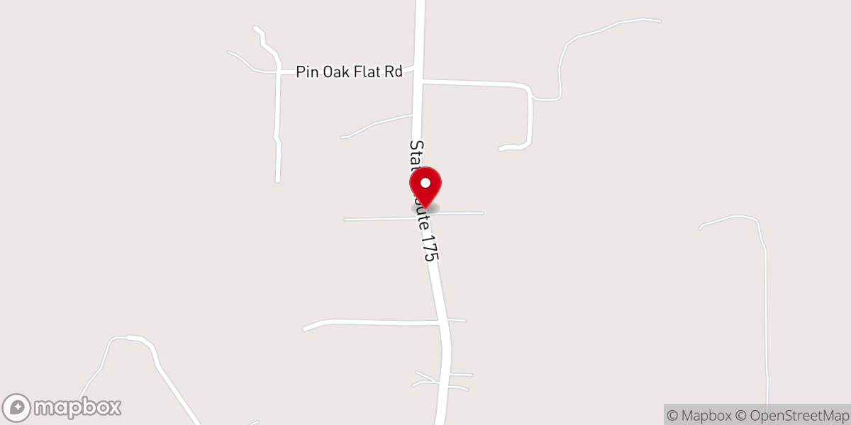 Map showing location of Kingston Baptist Church