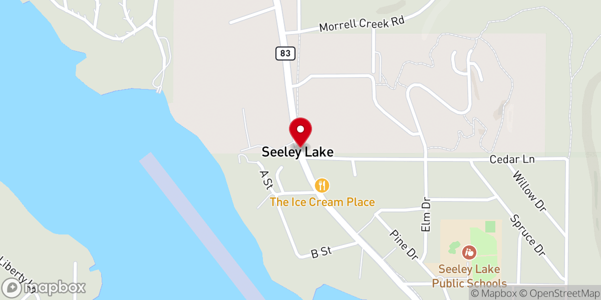 Map showing location of Episcopalian Congregation