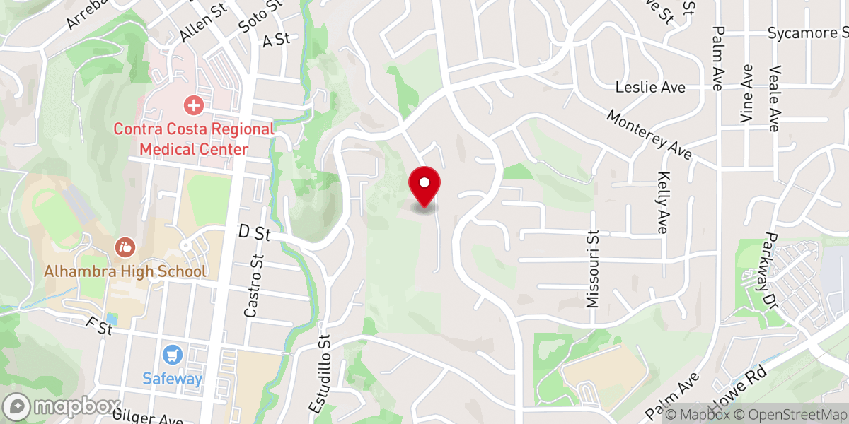 Map showing location of Saints Peter and Paul Orthodox Church