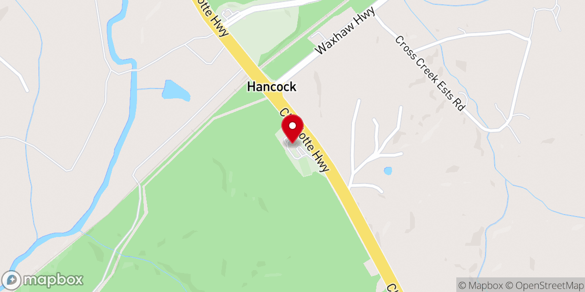 Map showing location of Osceola United Methodist Church