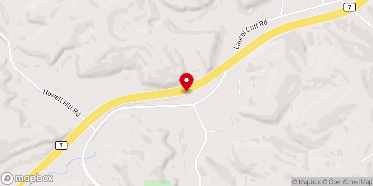 Map showing location of Eden United Brethren Church