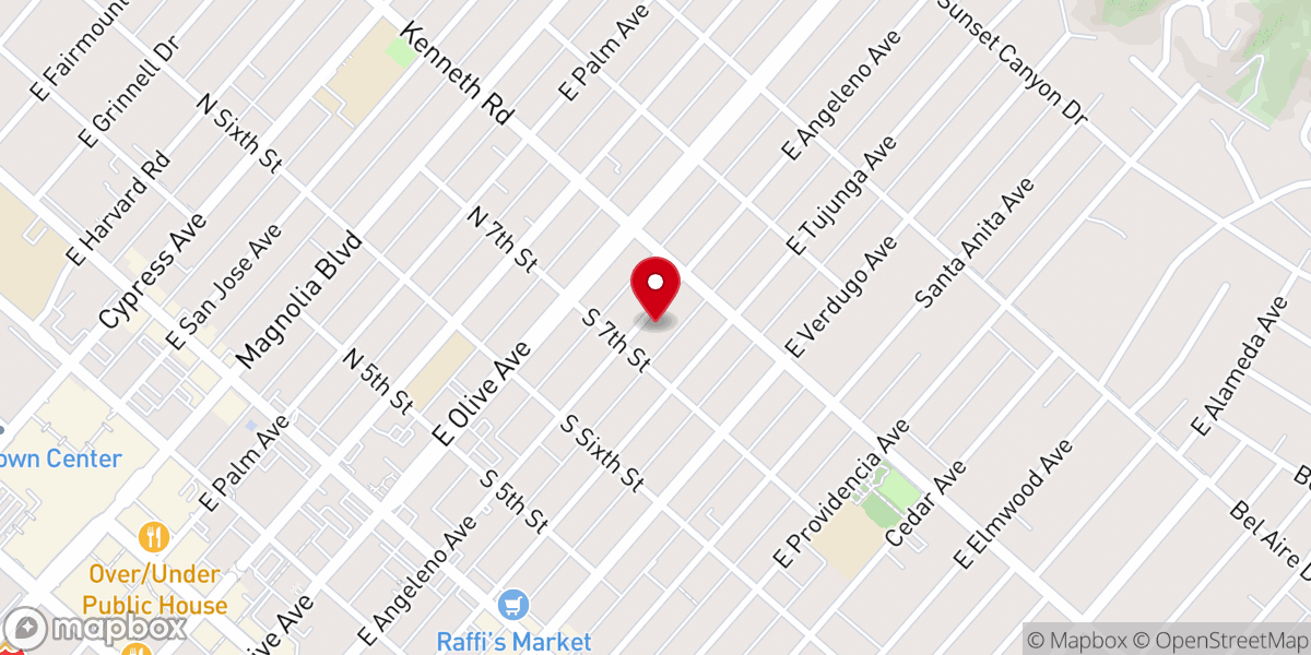 Map showing location of Life and Light Armenian Church Ministries Inc