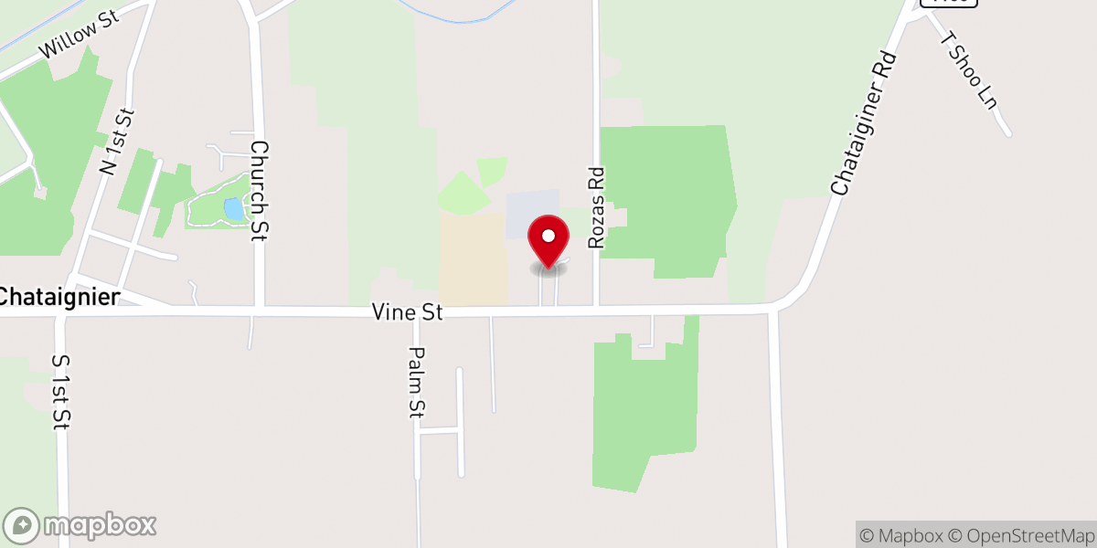 Map showing location of Our Lady of Mount Carmel Catholic Church