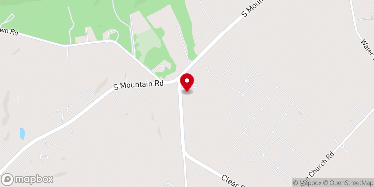 Map showing location of Harmony Church of God