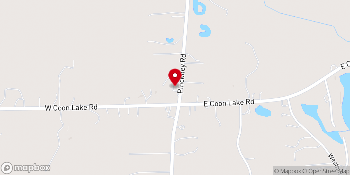 Map showing location of Crossroads Church of God