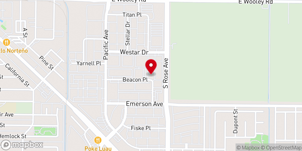 Map showing location of Iglesia de Dios Nuevo Empezar