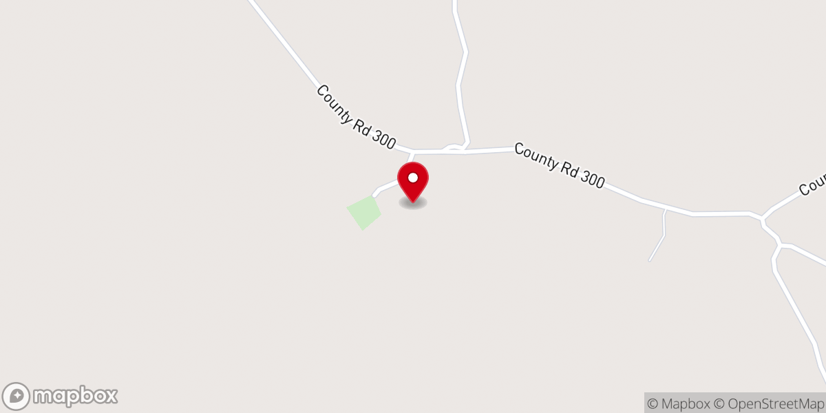 Map showing location of Rocky Mount Church