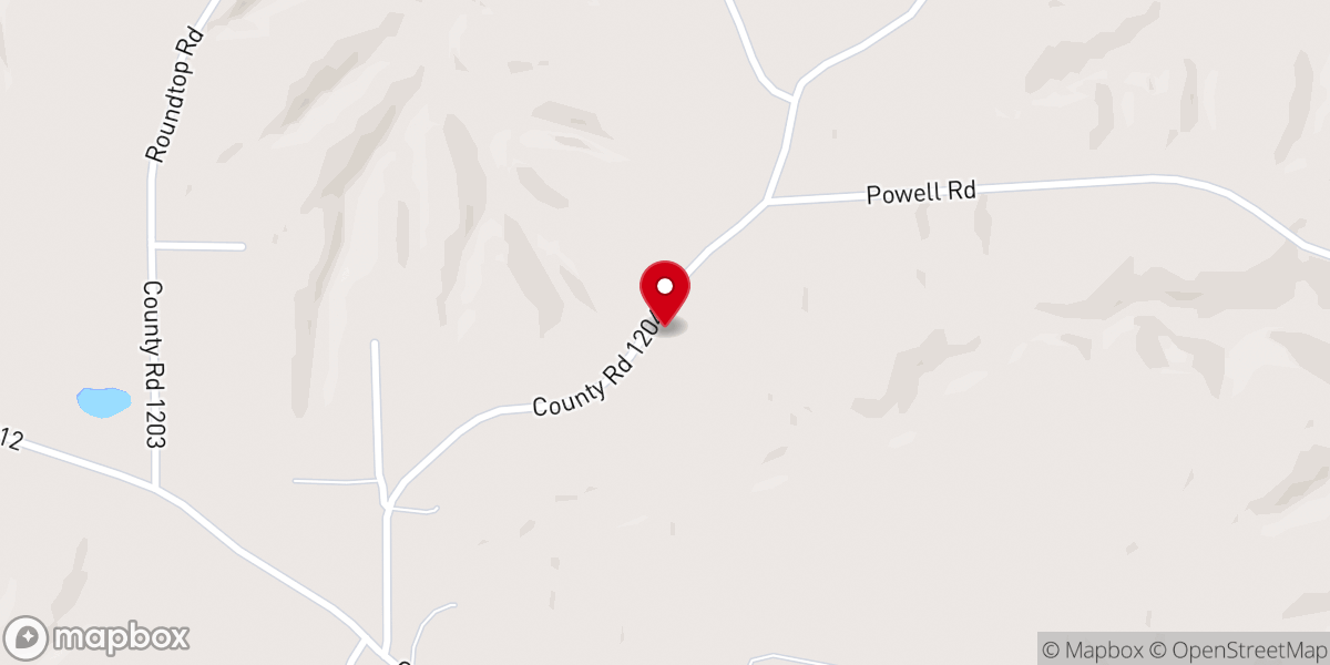 Map showing location of Harmony Holy Church of Christ