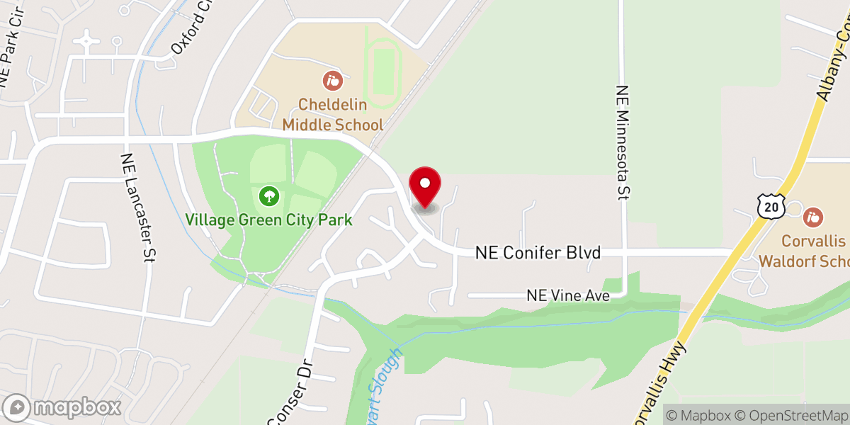 Map showing location of Gateway Christian Fellowship