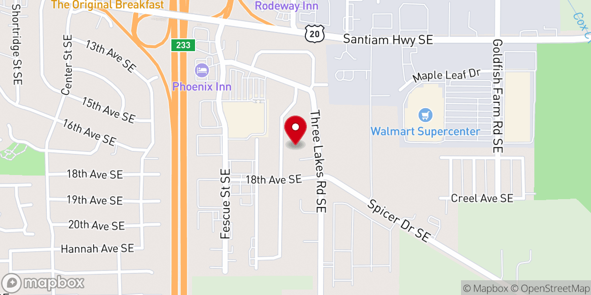Map showing location of The Shift Church