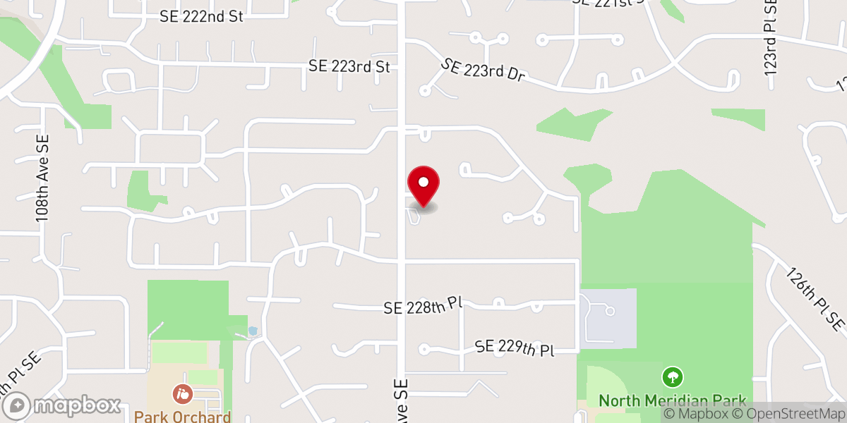 Map showing location of Living Faith