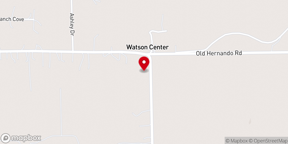 Map showing location of Isaac Chapel Rosenwald School