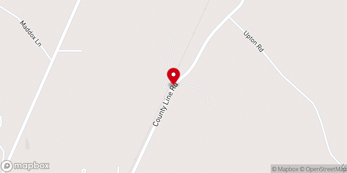 Map showing location of Gallman Chapel AME Zion Church