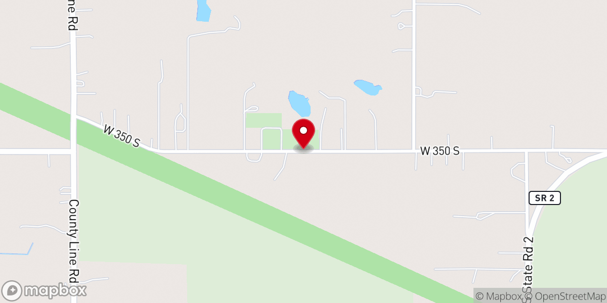 Map showing location of Mennonite Church