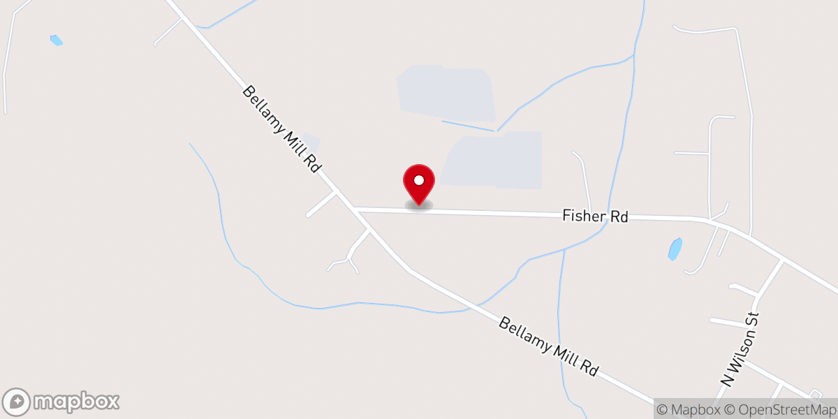 Map showing location of Ray of Hope Christian Center