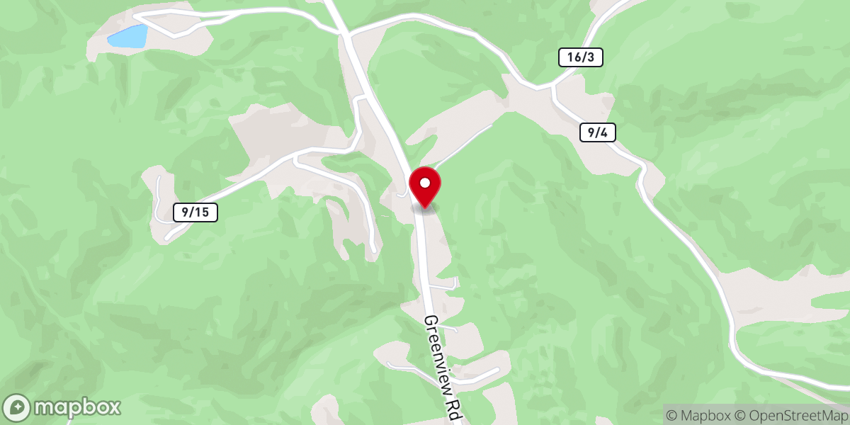 Map showing location of Crooked Creek Church of God