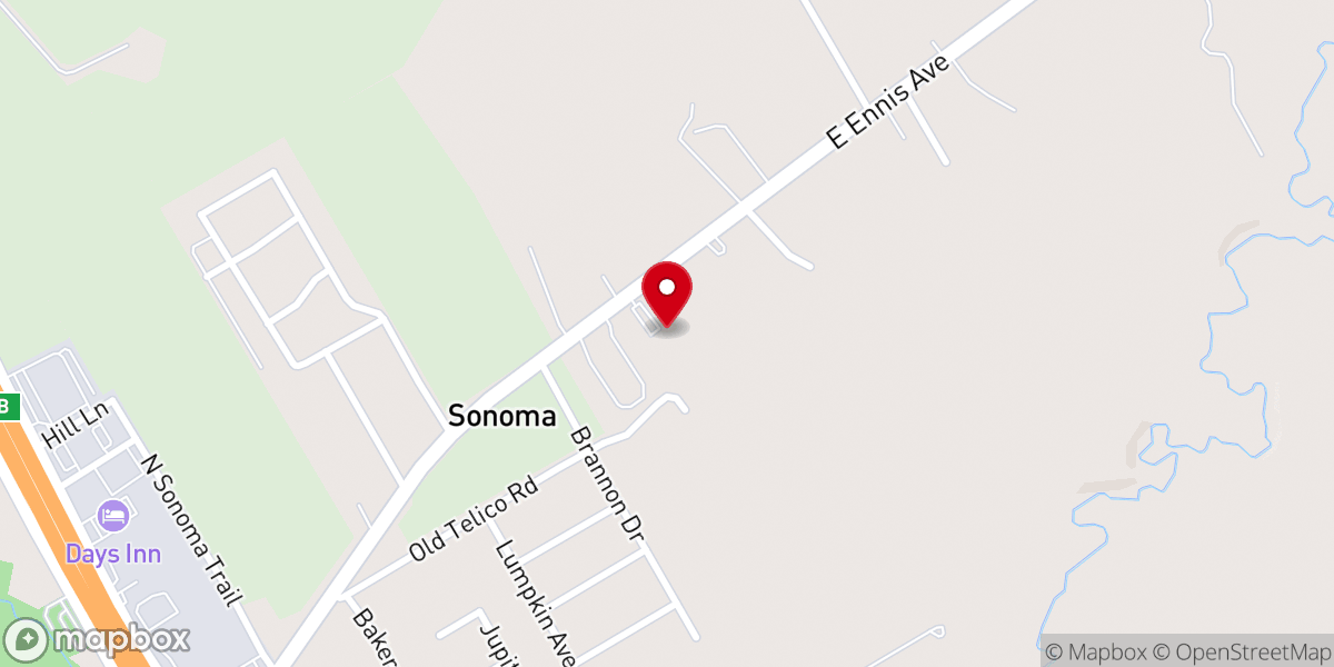 Map showing location of Foundation of Life Church
