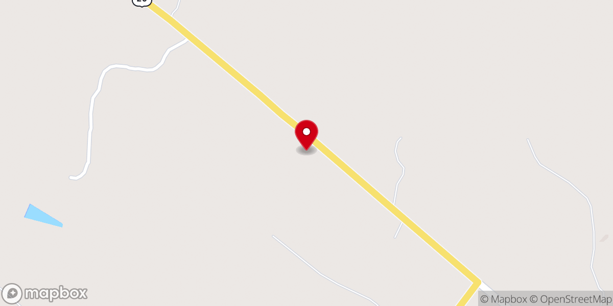 Map showing location of Edgefield Baptist Association