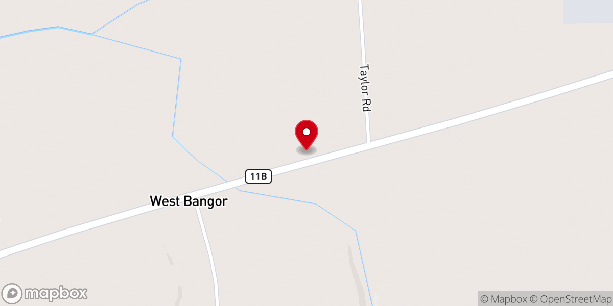 Map showing location of Seventh-day Adventist Church